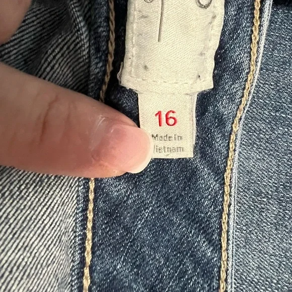 Torrid Skinny Blue Distressed Blue Jeans Size 16 - Picture 6 of 9